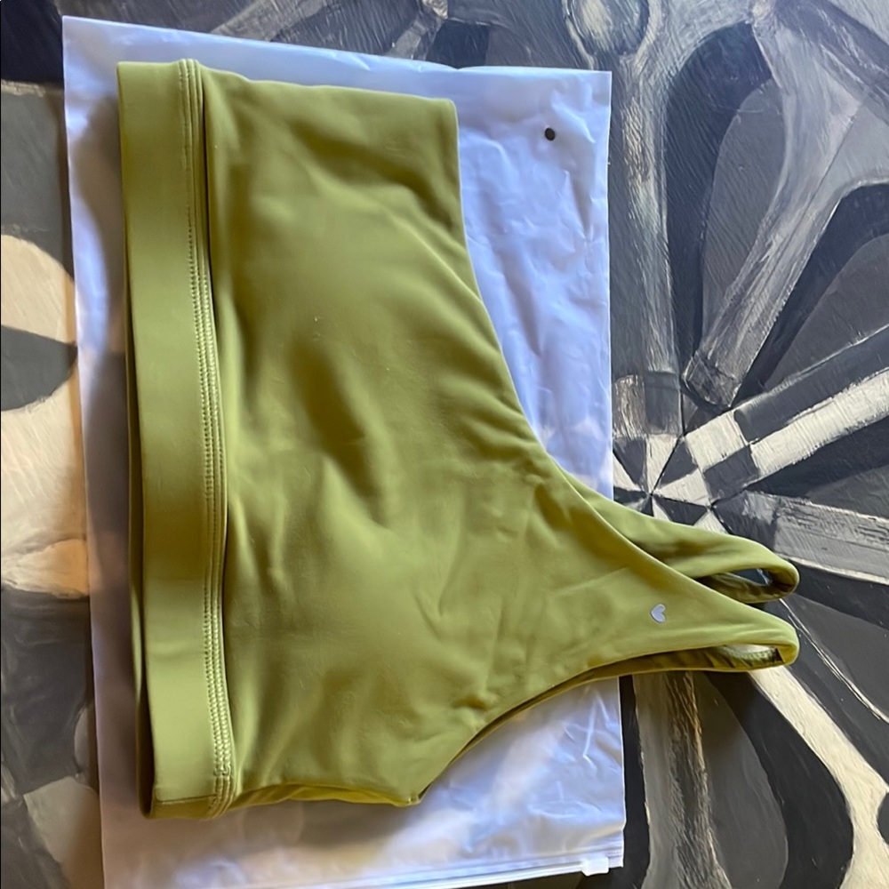 Olive Green Sports Bra